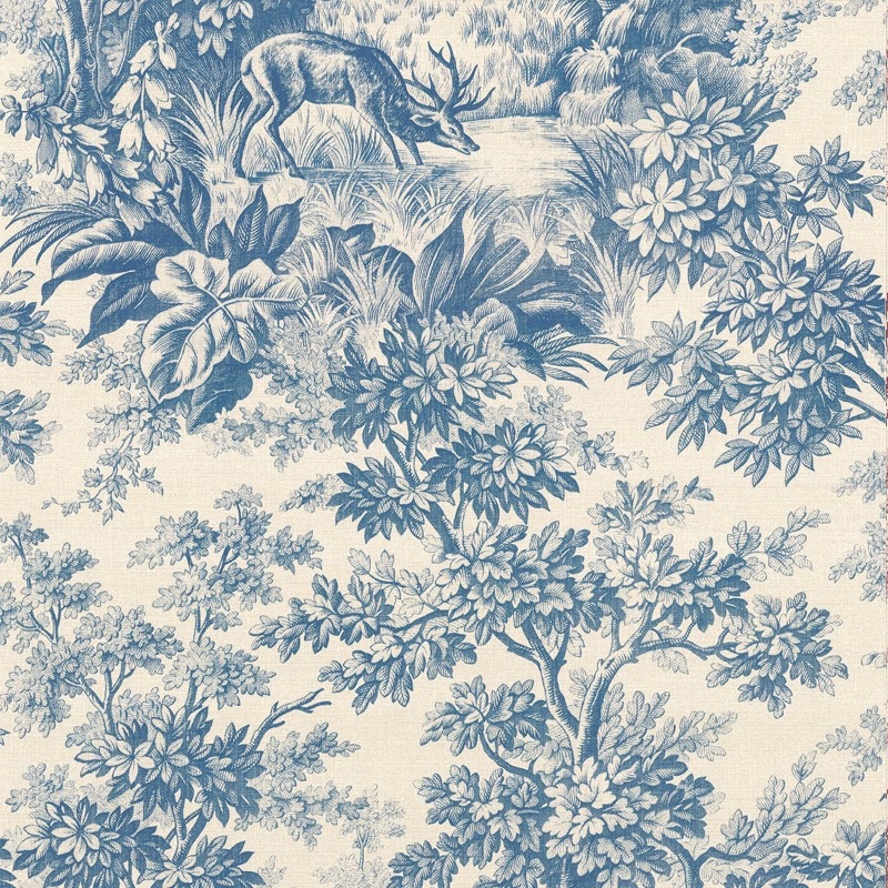 Обои Little Greene Revolution Papers Stag Toile - Juniper 0284SGJUNIP 10,05×0,52